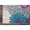 Homeroots 8 x 10 ft. Gray & Pink Tropical Flower Area Rug 385428 - alternate 2